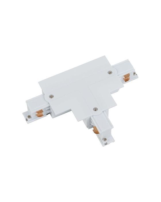 Елемент трекової системи Nowodvorski 8245 CTLS RECESSED POWER T CONNECTOR RIGHT 1 (T-R1) WHITE CN