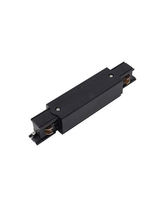 Елемент трекової системи Nowodvorski 8708 CTLS POWER STRAIGHT CONNECTOR BLACK CN